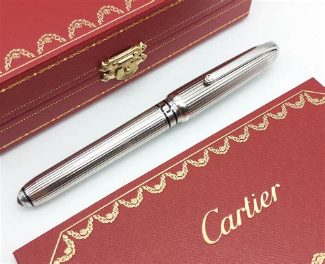 cartier art deco fountain pen.